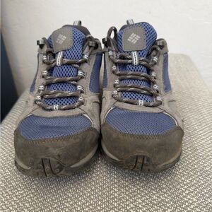 Columbia Men's Blue and Gray Athletic Shoes